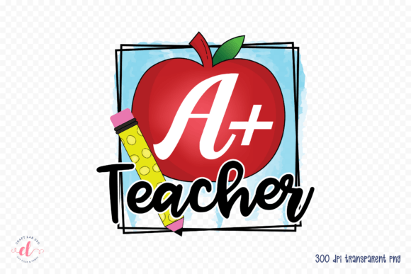 A Teacher Sublimation Design PNG for Crafts and Graphics