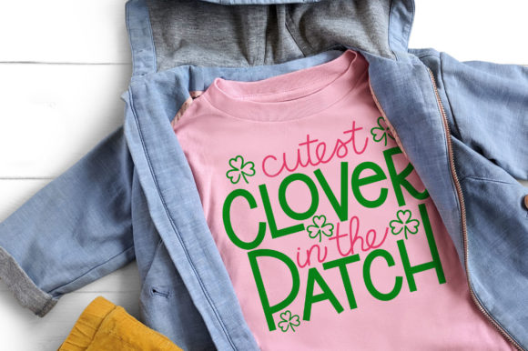 Cutest Clover in the Patch – A Graphic Design Asset for Crafts and Local Brands