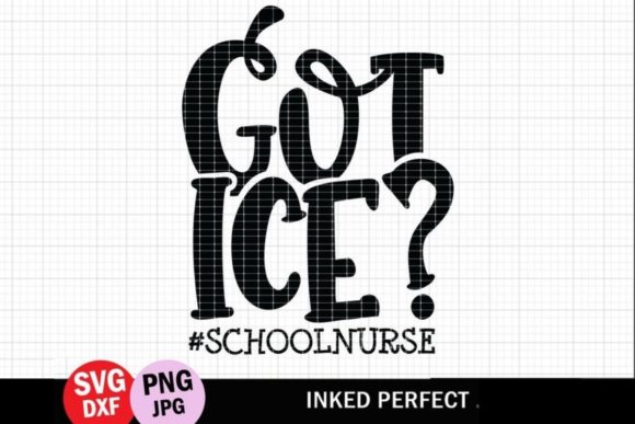 Got Ice - School Nurse Graphic Design Asset Review