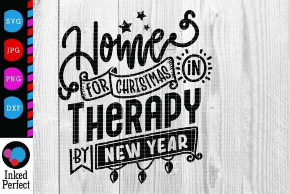 Home for Christmas in Therapy by New Year Embroidery Review