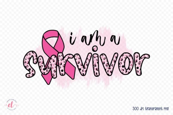 I m a Survivor PNG Breast Cancer Graphics for Crafts