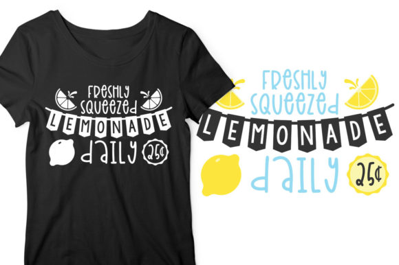 Lemonade Stand Graphics for Crafts and Summer Designs
