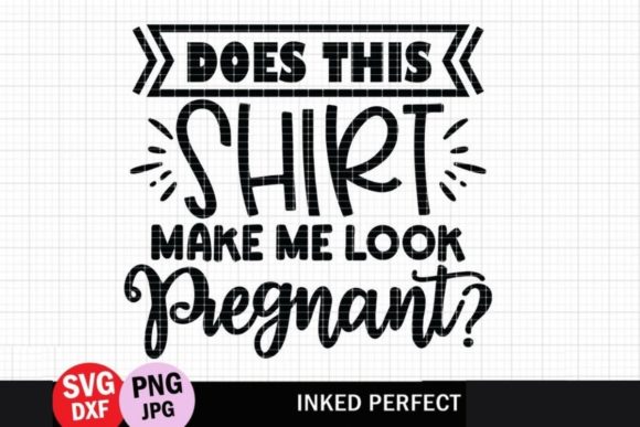 Pregnancy Announcement Graphics for Crafts