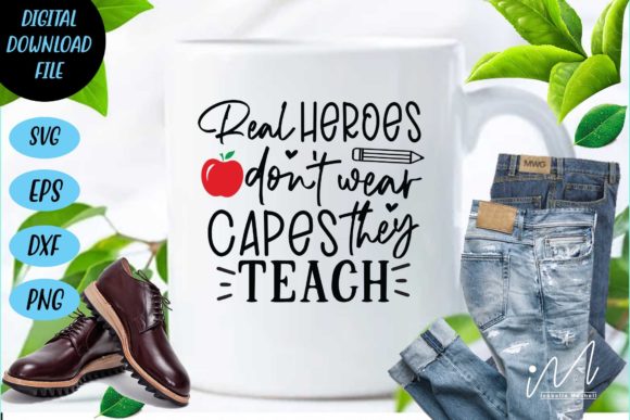 Real Heroes Don t Wear Capes They Teach Graphics for Crafts