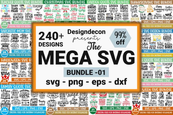 The Mega Craft Bundle Vol.1: A Graphic Design Asset for Crafts
